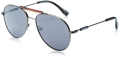 DSQUARED2 D2 0045/S Gafas, Dark Ruthenium, 56 para Hombre