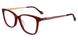 YALEA Vya006 Gafas, Burdeos 09fd, 53 para Mujer