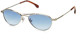 Lozza Sl2400 Gafas, Total Shiny Palladium, 54 Unisex Adulto