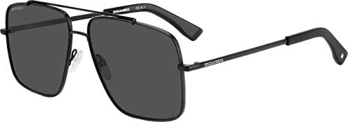 DSQUARED2 D2 0050/S Gafas, Black, 60 para Hombre