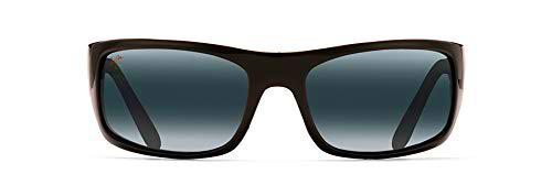 Maui Jim PEAHI Gafas, Gloss Black, 65/19/120 Unisex Adultos