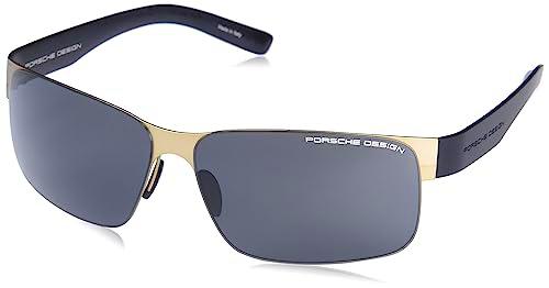 Porsche P8573 Gafas de Sol, Gold, 66 para Hombre