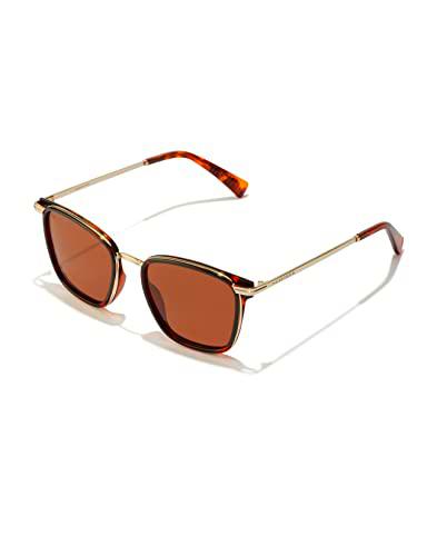 HAWKERS Ink Gafas, Solid Brown Polarized · Carey + Gold