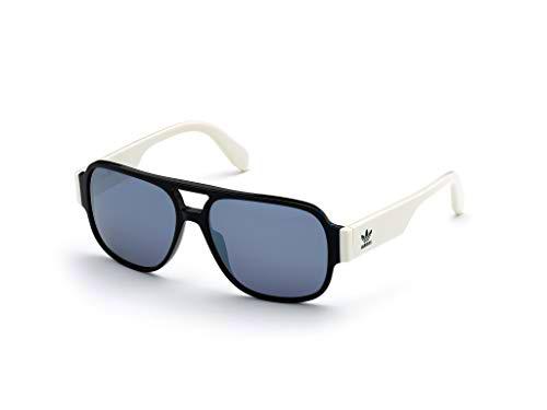 adidas OR0006 Gafas, shiny black/smoke mirror, 57 para Hombre