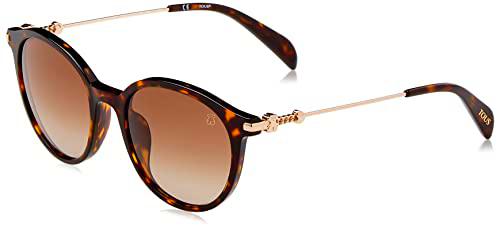 TOUS STOB41 Gafas, Shiny Dark Havana, 51 para Mujer