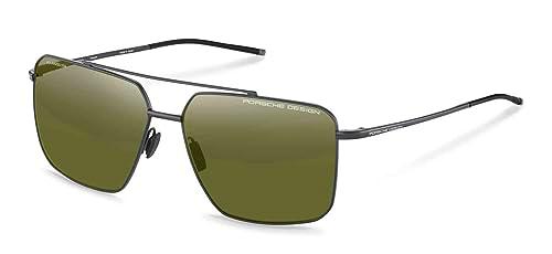 Porsche P8936 Gafas de Sol, Grey, Black, 61 para Hombre