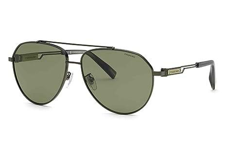 Chopard SCHG63 Gafas, Total Shiny Gun, 62 para Hombre