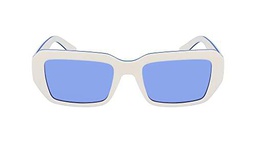 Calvin Klein Jeans CKJ23602S Gafas, Blanco, 53/19/140 Unisex Adulto