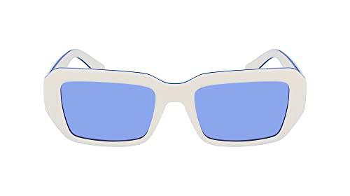 Calvin Klein Jeans CKJ23602S Gafas, Blanco, 53/19/140 Unisex Adulto