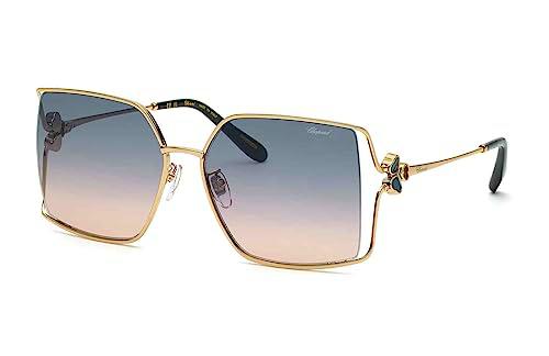 Chopard SCHG68V Gafas, Shiny Light Gold, 62 para Mujer