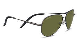 Serengeti 8554 Gafas, Unisex Adulto, Shiny Gunmetal, S