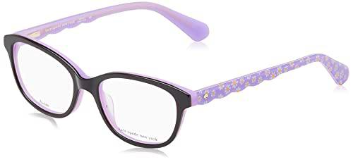 Kate Spade Jemma Gafas, Black Lilac, 48 Unisex NIÑO