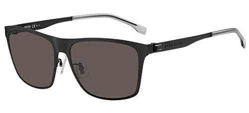 HUGO BOSS Gafas de Sol BOSS 1410/F/S Matte Black/Grey 60/16/145 hombre