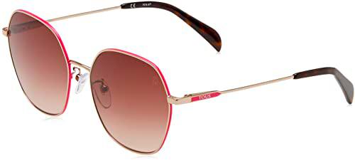 TOUS STO422 Gafas, Shiny Mink W/Coloured Parts, 56 para Mujer