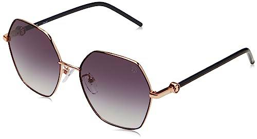 TOUS STO456 Gafas, SH.Rose Gold W/Black Parts, 56 para Mujer