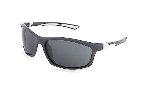 Basley Gafas de Sol Deportivas Unisex 8174-a-36, Gris