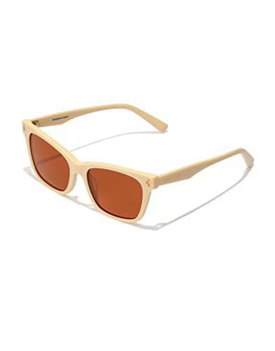 HAWKERS Maze-Polarized Cotton Brown Eco Gafas, Talla única Unisex Adulto