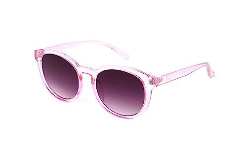 Basley Gafas de Sol para Mujer 8412-a-39, Rosa Transparente