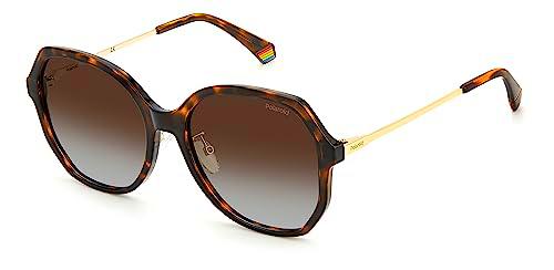 Polaroid PLD 6177/G/S Gafas, 086, 57 para Mujer