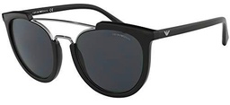 Emporio Armani 0EA4122 Gafas de Sol, Black, 53 para Mujer