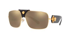 Ray-Ban 0VE2207Q Gafas de Sol, Gold, 40 Unisex