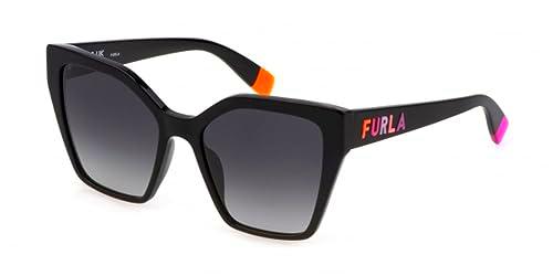 Furla SFU686 Gafas, Shiny Black, 54 para Mujer