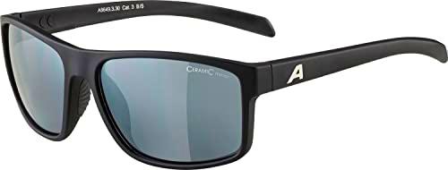 Alpina Unisex - Adultos, NACAN I gafas de sol, black matt/black, One Size