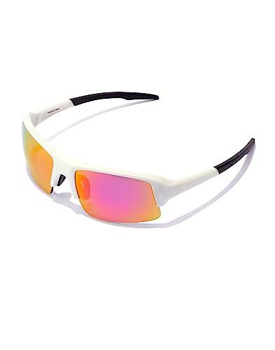 HAWKERS Bat Gafas, Mirror Nebula · White, Adulto Unisex Adulto