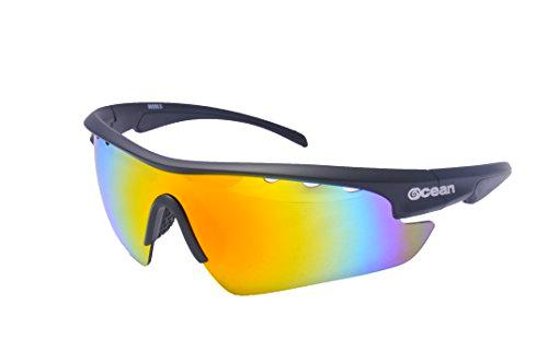 Ocean Sunglasses Ironman - Gafas de Sol- Montura : Negro Mate