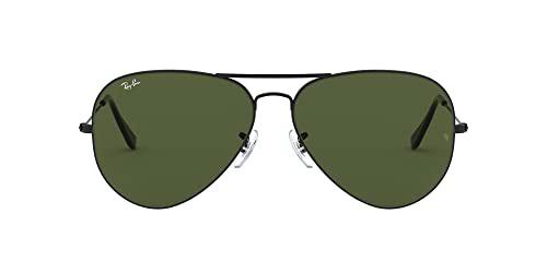 Ray-Ban Aviator 2 Gafas de Sol, Black, 62 para Hombre