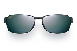 Maui Jim Coral Gafas, Matte Black, 65/16/115 Unisex Adultos