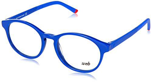 Web Eyewear WE5270 Gafas de Sol, Shiny Blue, 45 Unisex