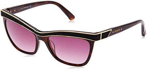 Swarovski Gafas de Sol, Marrón (Brown), 55.0 para Mujer