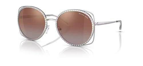 Michael Kors 0MK1118B Gafas de Sol, Silver, 57 Unisex