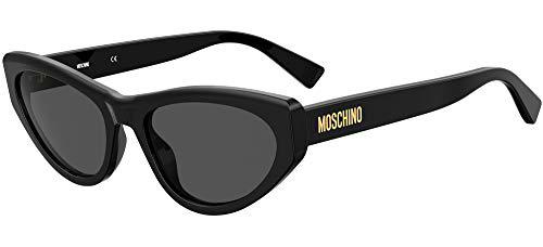 MOSCHINO Gafas de Sol MOS077/S Black/Dark Grey 56/19/140 mujer