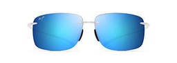 Maui Jim Hema Gafas, Matte Crystal, 62/14/136 Unisex Adultos