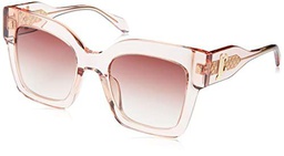 Just Cavalli SJC019V Gafas, Shiny TRANSP.Pink, 52 para Mujer