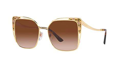 Gafas de Sol Bvlgari BV 6179 Pale Gold/Brown Shaded 55/17/140 mujer