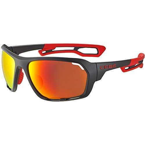 Cébé Upshift Gafas de sol Adultos unisex Matt Black Red Large