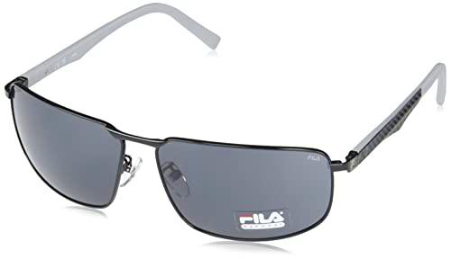 Fila SFI446 Gafas, Total Shiny Black, 63 para Hombre