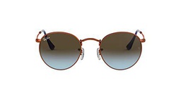 Ray-Ban Round Metal Gafas De Sol, Gold, 53 Unisex