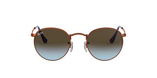 Ray-Ban Round Metal Gafas De Sol, Gold, 53 Unisex