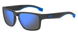 HUGO BOSS Gafas de Sol BOSS 1497/S Matte Grey Blue/Blue 57/18/140 hombre