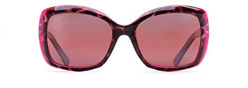 Maui Jim Orchid Gafas, Tortoise with Raspberry, 56/19/140 Unisex Adultos