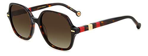 Carolina Herrera Her 0106/S Gafas, Havana Red, 55 para Mujer