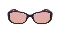 NIKE Sun Gafas de Sol, Matte Black/Rose Gold Mirror