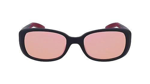 NIKE Sun Gafas de Sol, Matte Black/Rose Gold Mirror