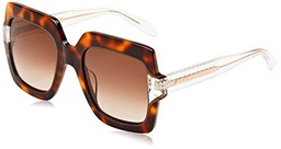 Just Cavalli SJC023V Gafas, Havana Brown, 53 para Mujer