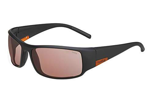 bollé King Gafas de Sol, Adultos Unisex, Matt Black Metal Brown, Large