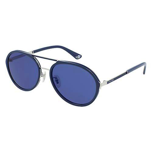 Police SPLA57, Gafas de Sol Unisex Adulto, Palladio Lucido Totale, 57